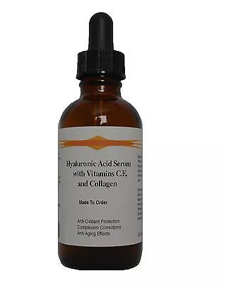 100% Pure Hyaluronic Acid Serum W/ Vitamin C+E+Collagen AntioxidantAnti-Aging • $29.50