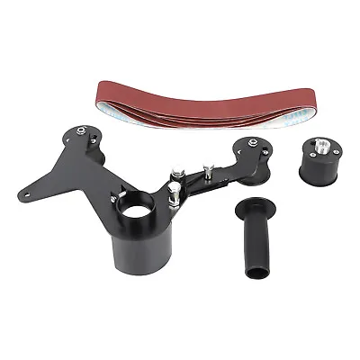 Round Tube Belt Sander Angle Grinder Attachment Adapter For Wood/Metal Polishing • $42