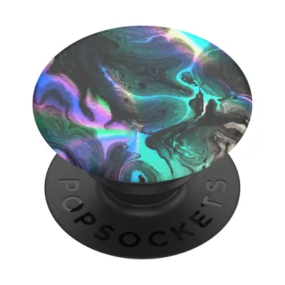 $16.95 • Buy PopSockets PopGrip Phone Grip Stand Mount Holder Swap - Oil Agate