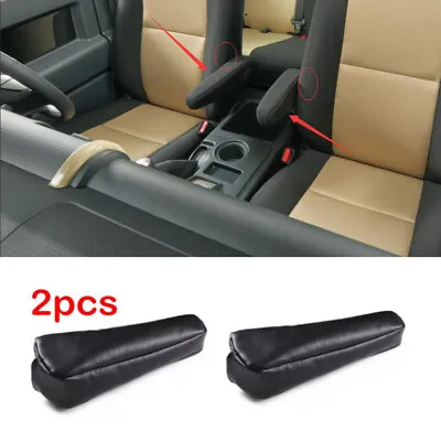 1 Pair Car Seat Armrest Cover Microfibe Pu Leather L+R For FJ Cruiser 2007-21 AU • $45.99