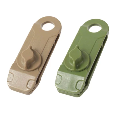 $14.82 • Buy 10Pcs Camping  Clamps Canopy Awning Lightweight Tarp Clip For Tarpaulin