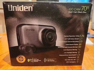 $100 • Buy Uniden Car Dash Camera Front And Rear