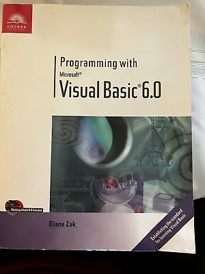 Programming With Microsoft Visual Basic 6.0 1999 Paperback • $6.30