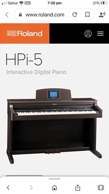 Roland Digital Piano Hpi 5 • $1200