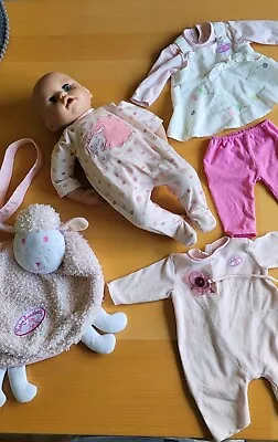 Baby Annabell Doll Clothes And Bag • £1.20