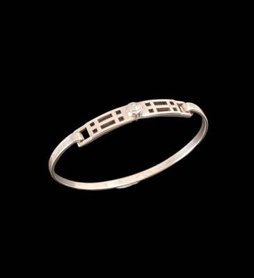 925 Sterling Silver Kit Heath KH-98 Hallmarked Celtic Bangle Bracelet 11.2g • £21.59