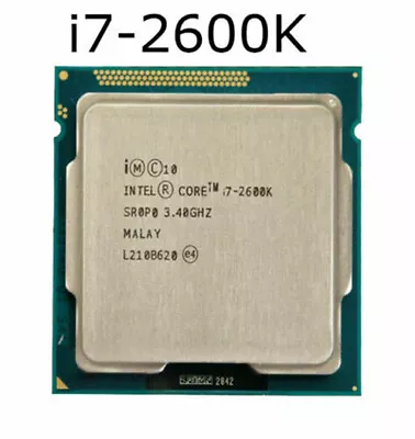 Intel I7-2600K 3.4GHz LGA 1155 32nm QUAD-CORE 8M Core I7 2nd Gen CPU Processors • £47.86