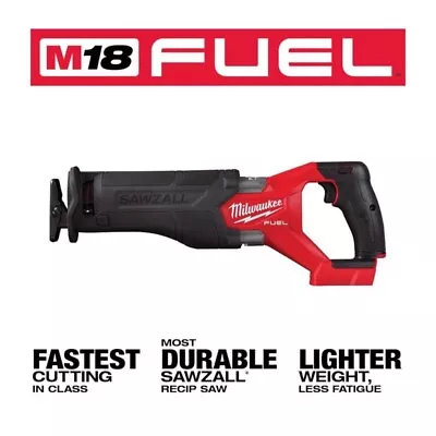 NEW IN BOX Milwaukee 2821-20 M18 Gen 2 FUEL SAWZALL Reciprocating Saw Bare Tool • $129.99