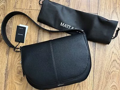 Matt And Nat Alik Vegan Shoulder Bag In Black • £55