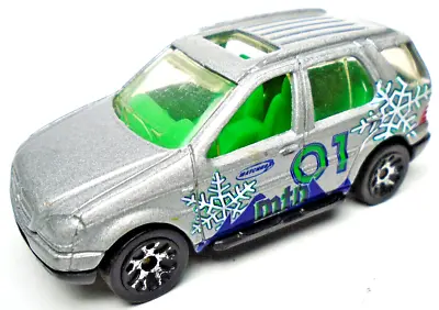 1999 Matchbox Mercedes Benz Ml 430 Mtn 01 Silver 1:62 Diecast 3  Suv Snowflakes • $10.99