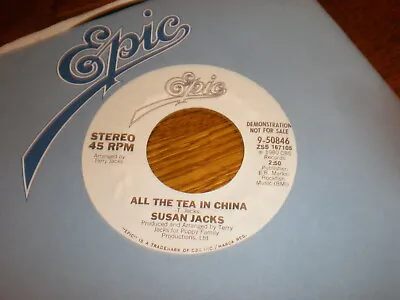 $10 • Buy Susan Jacks 45 All The Tea In China PROMO EPIC