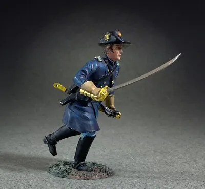 $52 • Buy Britains Civil War Union 31407 Union Federal Iron Brigade Officer Advancing
