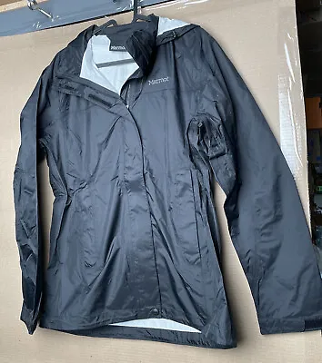 Marmot Women’s Precip Jacket Black Size M Medium Brand New NWT • $59.95