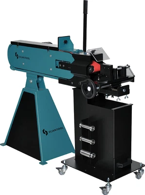 $5100 • Buy Scantool 3  Industrial Abrasive Belt Grinder With Tube Notcher - 220V 3ph