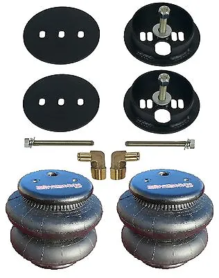 $246.48 • Buy Rear Bag Brackets 2600 Air Suspension Mounts 3/8  Elbows For 1963-72 Chevy C10
