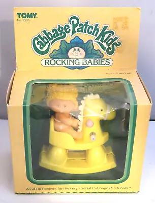 Vintage Cabbage Patch Kids Rocking Babies Tomy 1983 Horse With Box • $14.99