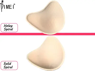 BIMEI  Light-Weight Cotton Mastectomy Breast Forms Bra Insert Pads Women #1 • $11.29