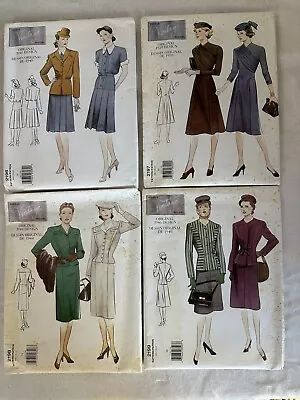 Vogue Vintage Model Women's Clothing Sewing Patterns UNCUT Lot Of 4 Size 14/16 • $25