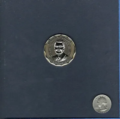 Ronald Reagan 40th President The Gipper Challenge Coin US Navy Ship CVN-76 • £6.10