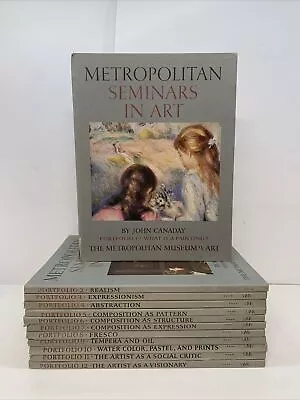 Metropolitan Seminars In Art Portfolio: Vol. 1-12 (Some Printings Included) • $48.75