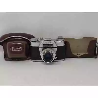 Voigtlander Bessamatic 35mm Camera With Case • $95