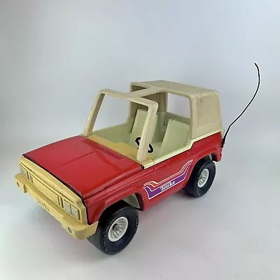 LARGE Hot Pink 70’s Tonka Bronco/Jeep Metal/Plastic Vtg USA Barbie Car • $40