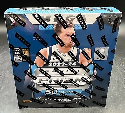 2023-24 Panini Prizm Basketball Sealed 5 Pack Pink Ice Mega Box - 50 Cards • $77.99