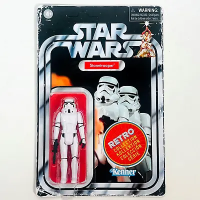 Star Wars Retro Collection A New Hope Stormtrooper Hasbro Kenner MOC Unpunched • $39.95