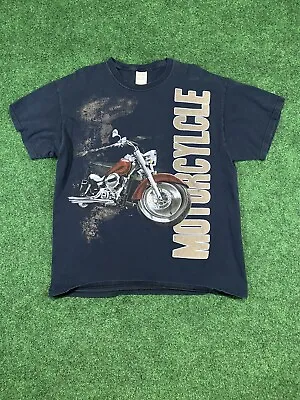 Vtg Fruit Of The Loom Motorcycle Tshirt Size XL • $6