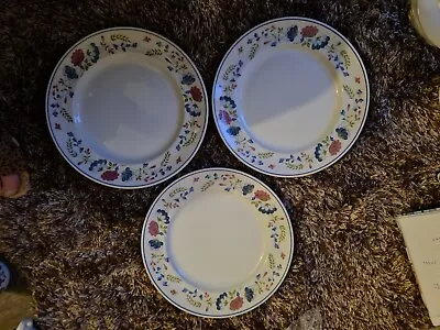 £14.99 • Buy 3 X Bhs Priory Dinner Plates Tableware