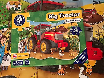 £7.85 • Buy Orchard Toys Big Tractor, Orchard Toys, Big Tractor Jigsaw Puzzle, 3+