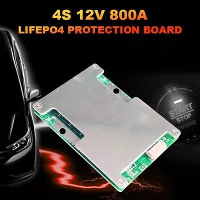 4S 12V 800A LiFePO4 Lithium Battery  BMS  Board With  Battery Balance/Enhance • $18.60