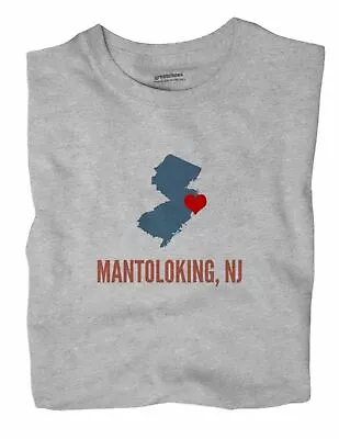 Mantoloking New Jersey NJ T-Shirt HEART • $18.99