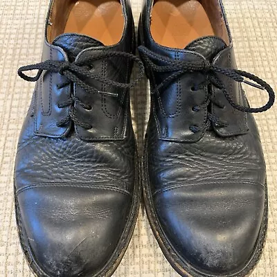 Mephisto Shoes Mens Black Match RunOff Air Jet Pebbled Leather Sz 10 • $40