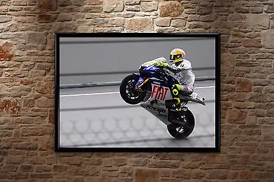 Valentino Rossi Motorbike Racing Champ High-Quality Poster Print Art A1 A2 A3+ • £21.99
