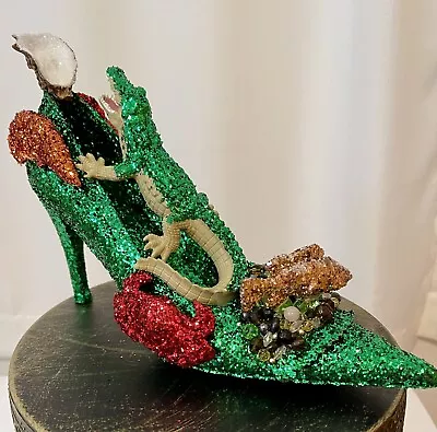 Krewe Of Muses Mardi Gras New Orleans Louisiana Bayou Shoe • $150