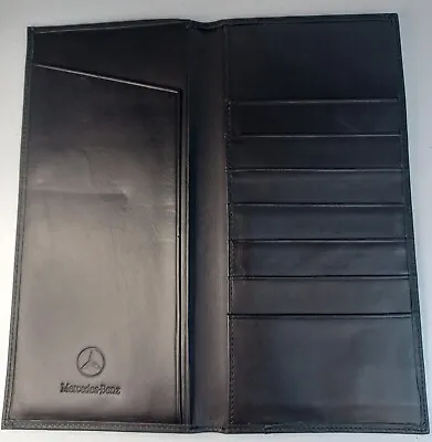 Mercedes Benz Leather Credit Card Business Card Holder  Tall Wallet • $49.99