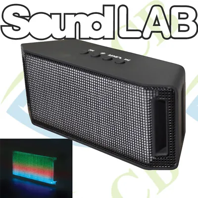 £21.49 • Buy Soundlab 2.0 Portable Bluetooth Wireless Led Disco Party Light Show 10w Speaker