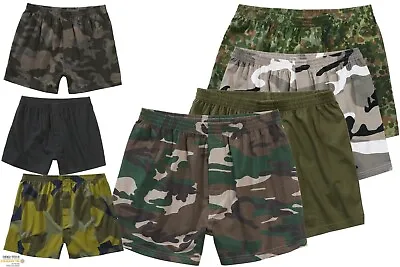 Brandit Men's Boxer Shorts Camo Unterwäscher Army Underwear 45 S M L 2XL 3XL-7XL • $10.26
