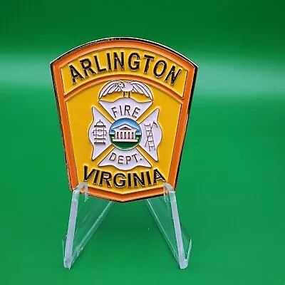 Arlington County Virginia Fire Department Patch Challenge Coin  • $20