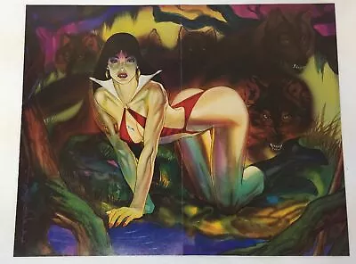 1993 Hero Magazine VAMPIRELLA POSTER ~ 10x13 • $8.06