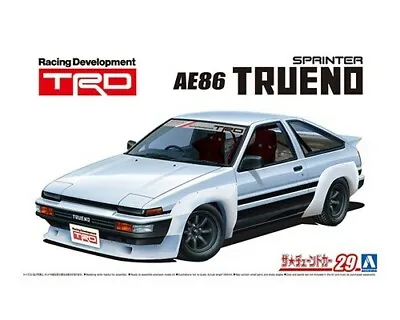 Aoshima 1/24 TRD AE86Trueno N2 '85(Toyota) Plastic Model Kit • $44.79