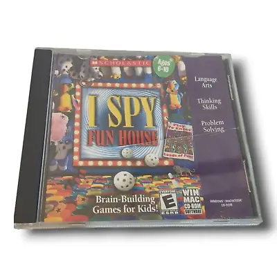 Scholastic I Spy Fun House CD-ROM Game • $13.99