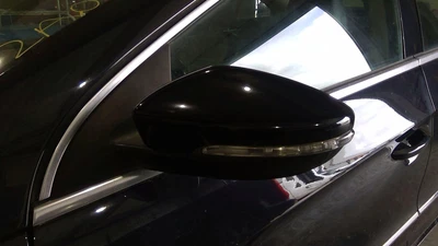 $103.28 • Buy 2009 - 2012 VW CC Driver LH Left Black 2T Power Door Mirror W/Signal (opt 6XC)