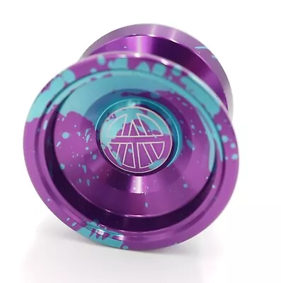 Unresponsive Aluminum CNC Yoyo Trick Magic Anodized Yo-yo Metal Purple Splash • $19.99