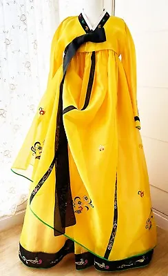 Korean Traditional Hanbok Teen Women Daily Party Dress Performance Costume Rare • $99.90