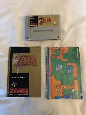 The Legend Of Zelda : A Link To The Past - SNES - PAL - Map And Manual Included • £59.99