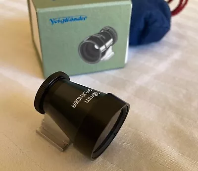 Voigtlander 28mm Viewfinder • $200