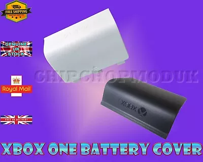 Original Xbox One Controller Battery Cover Shell With Logo **GENUINE UK STOCK** • £2.99