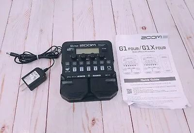 $74.95 • Buy Zoom G1 Four Guitar Multi Effects Processor With Power Cord And Manual